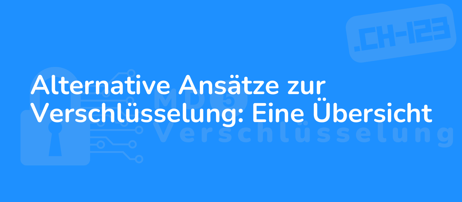 an overview of alternative approaches to encryption a visually striking image showcasing innovative methods with a modern design and vivid colors
