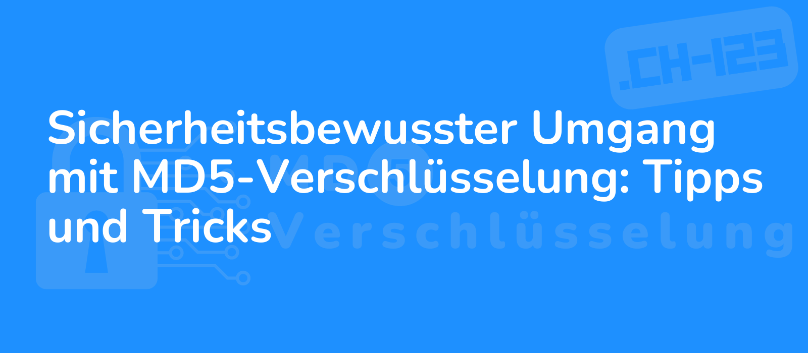 securely handling md5 encryption tips and tricks a graphic depicting a lock shaped md5 hash symbol with binary code on a dark background